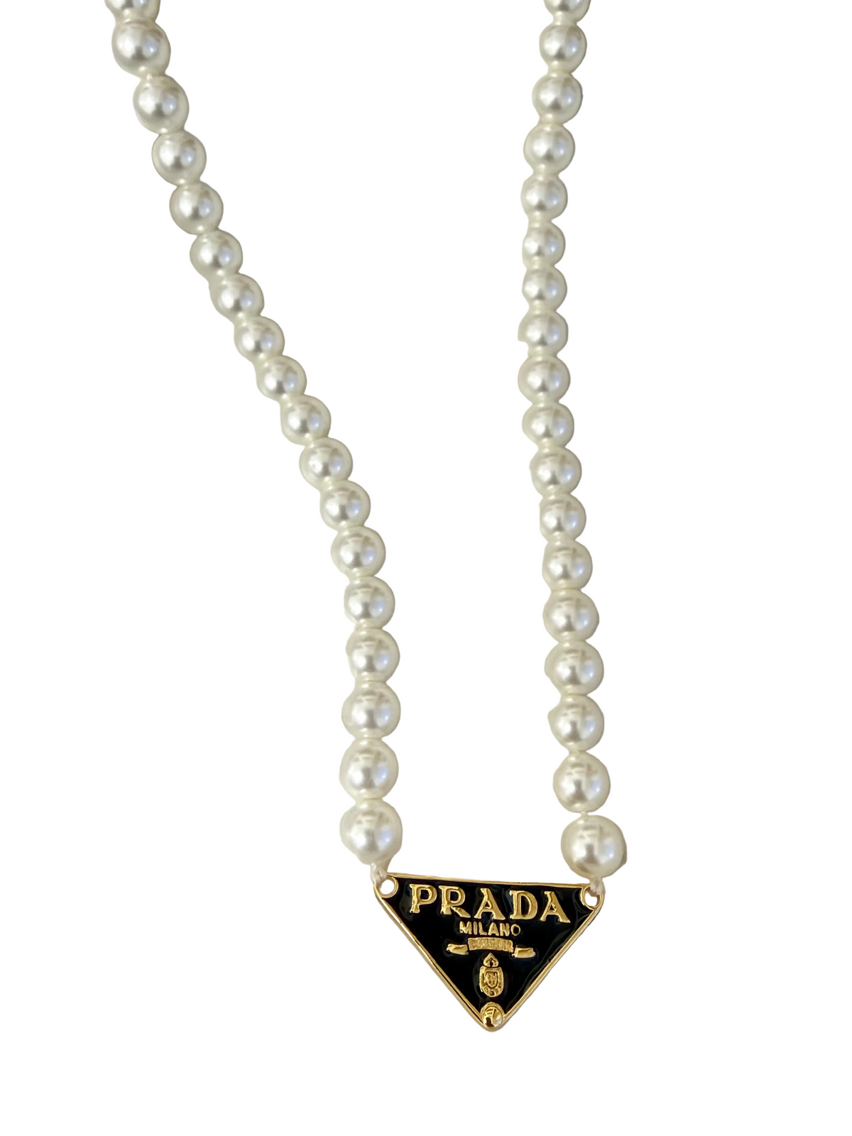Prada Pearl Necklace