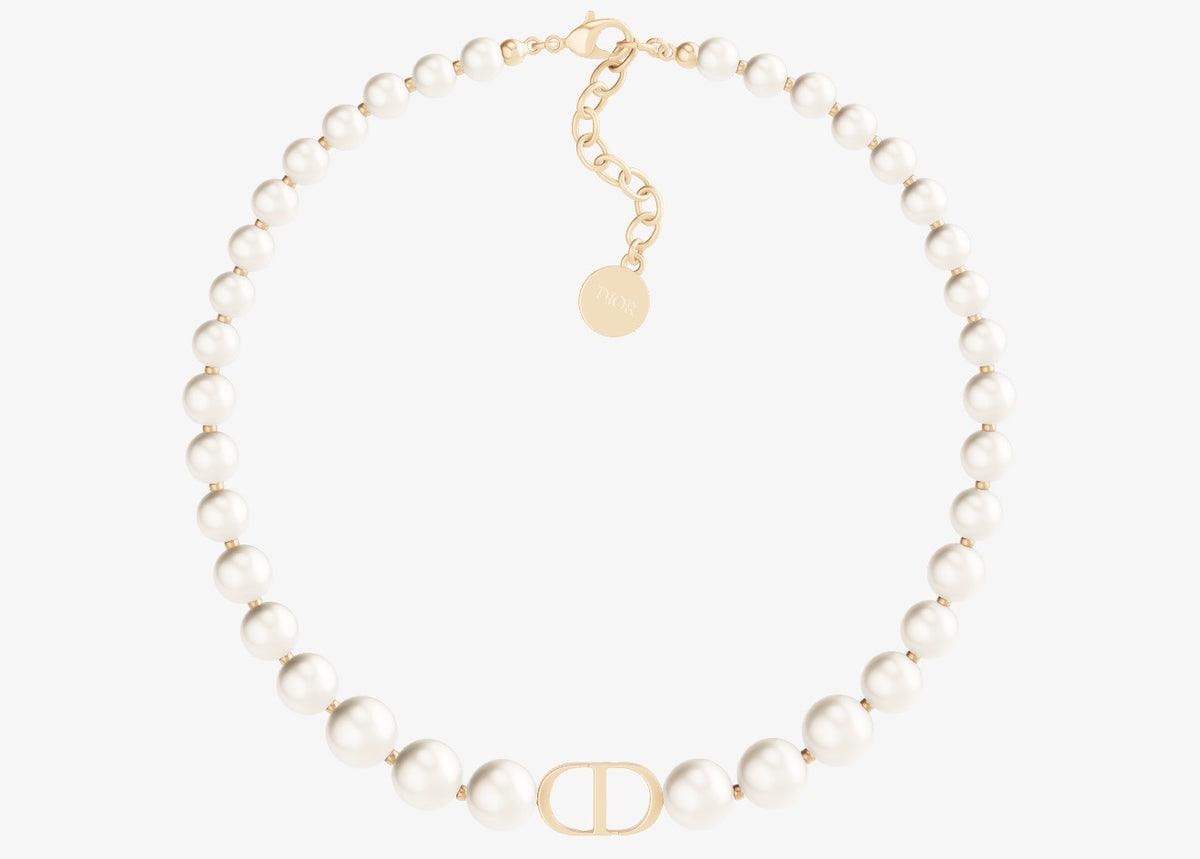 Dior CD Pearl Necklace