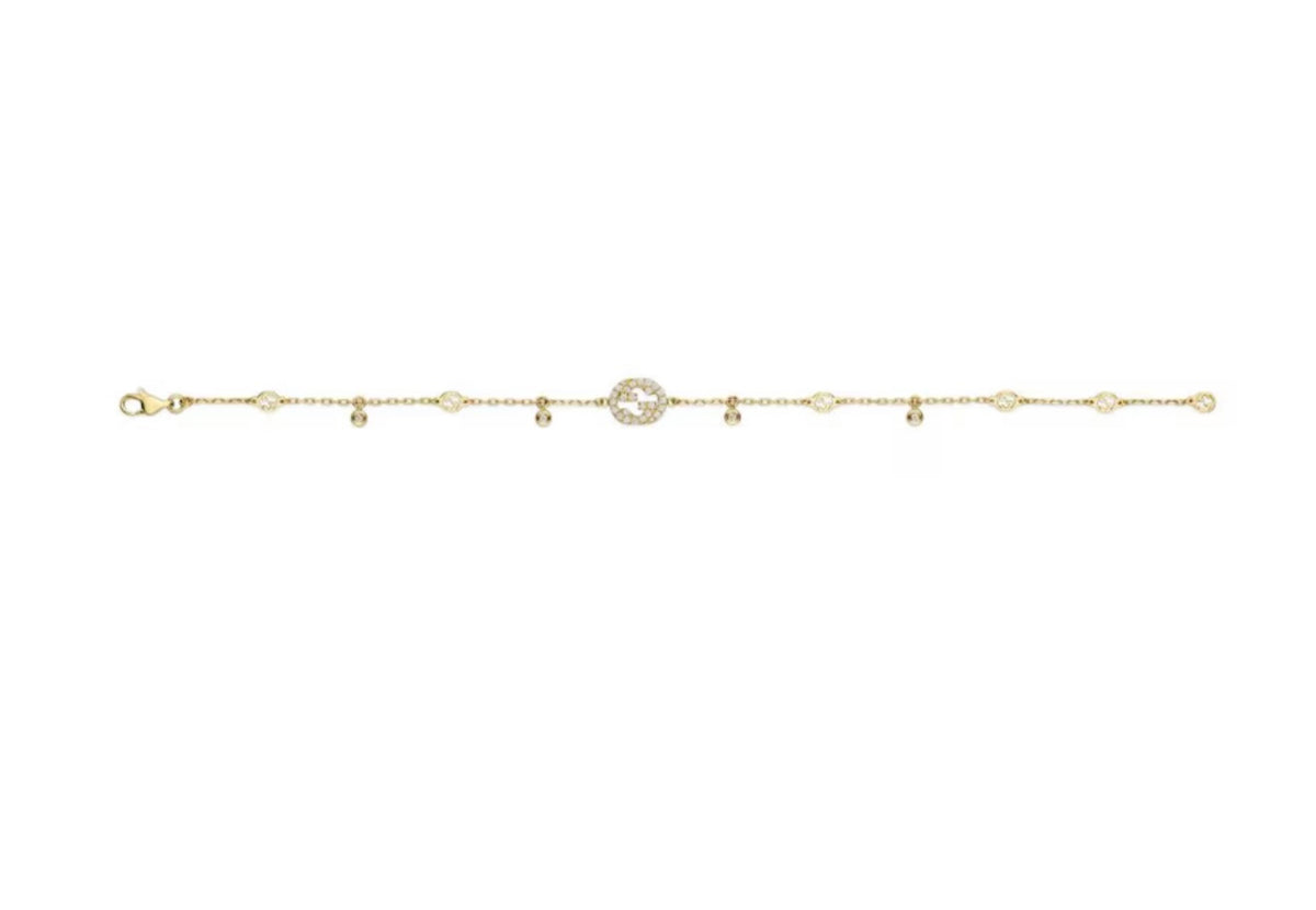 Gucci Interlocking Dimond Bracelet